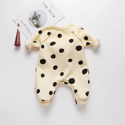 Banana Pop – Spring Cotton Romper for Babies